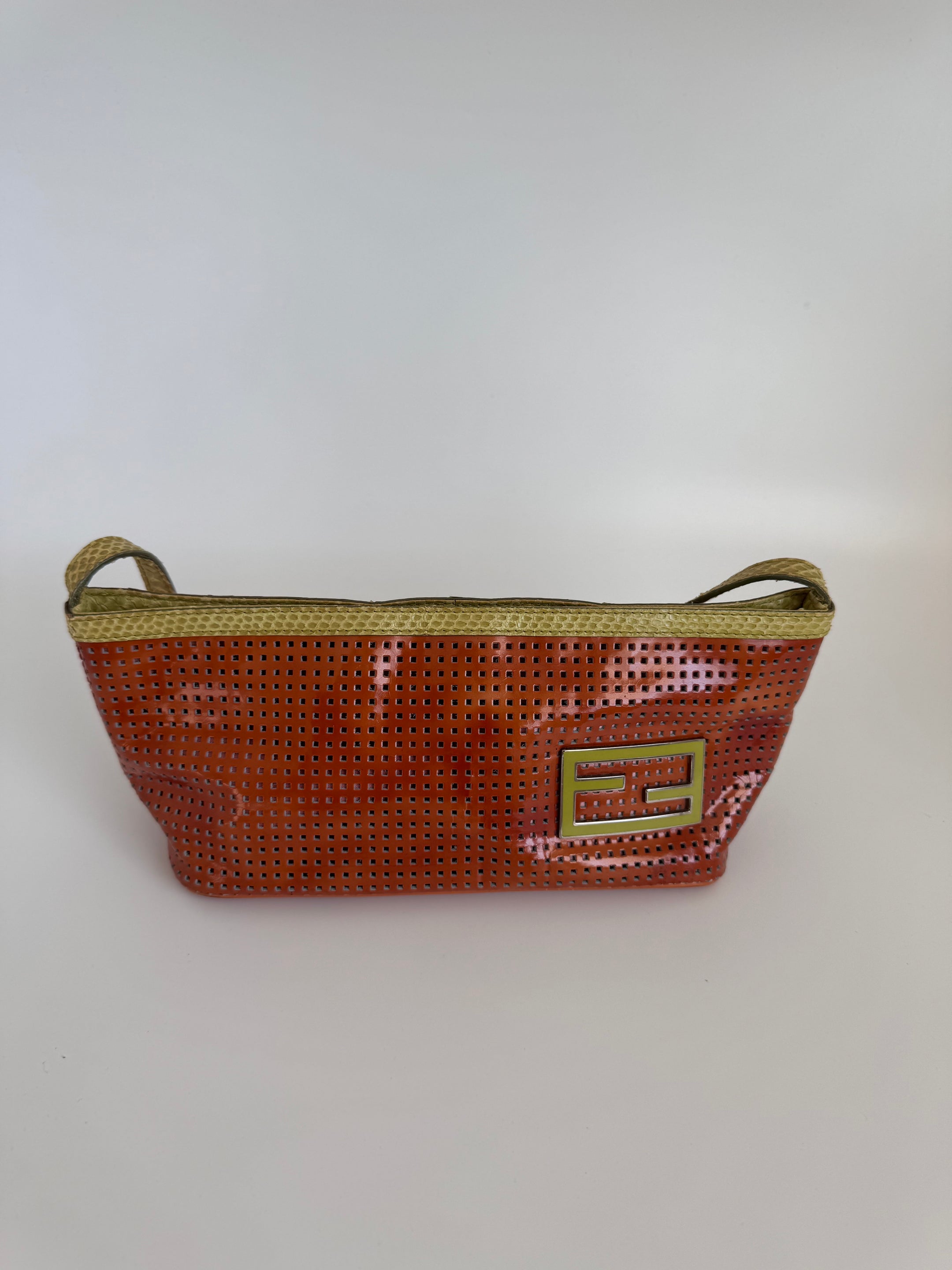 Prada, Bags, Prada Gorgeous Orange Vernis Leather Shoulder Bag Exttremely  Rare Style To Find